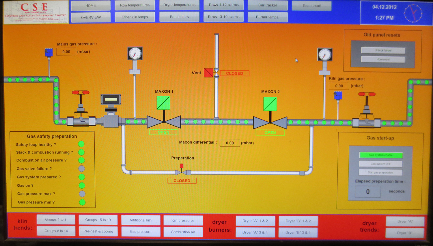 SCADA - Control and Safety Eng Ltd