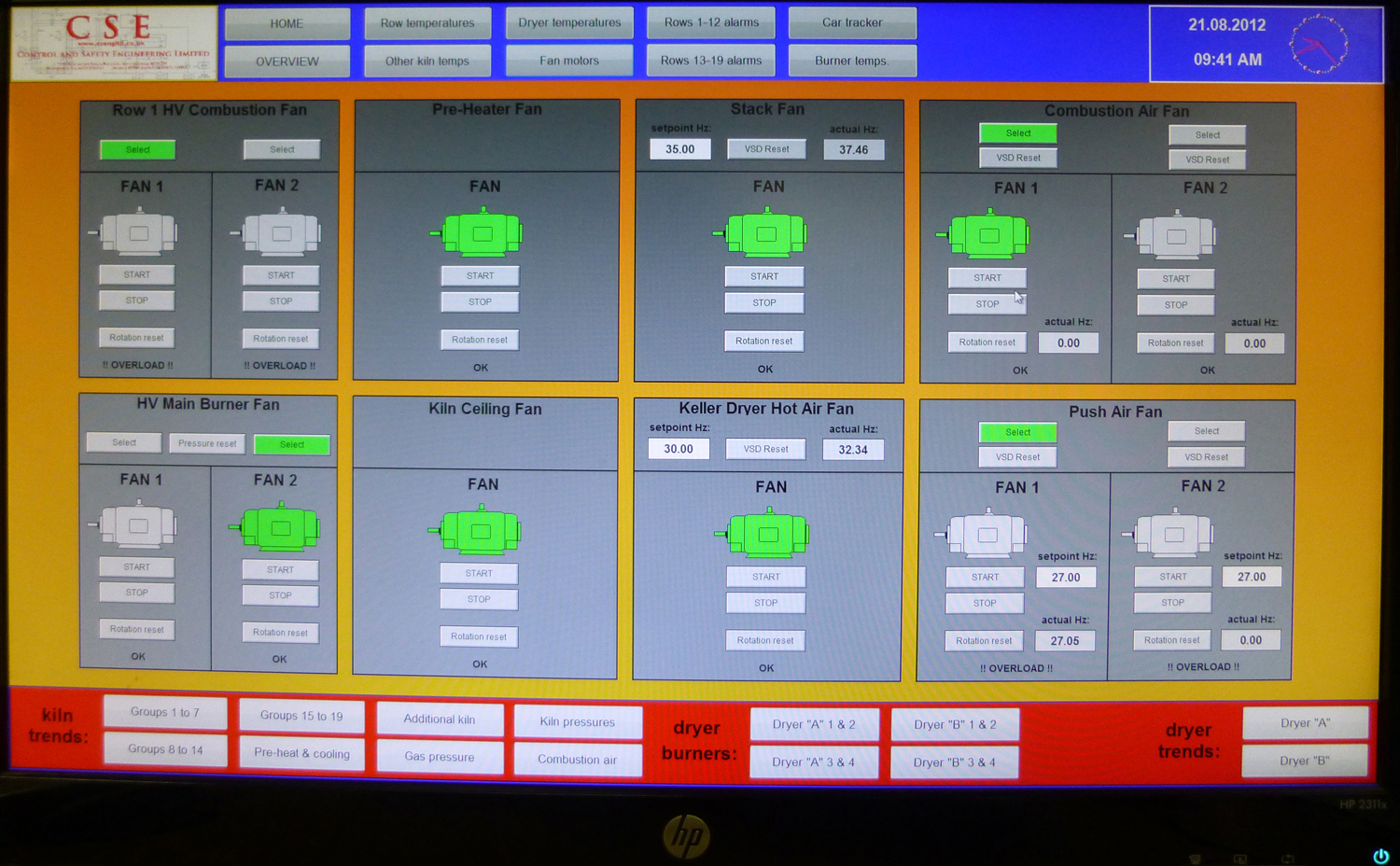 SCADA - Control and Safety Eng Ltd